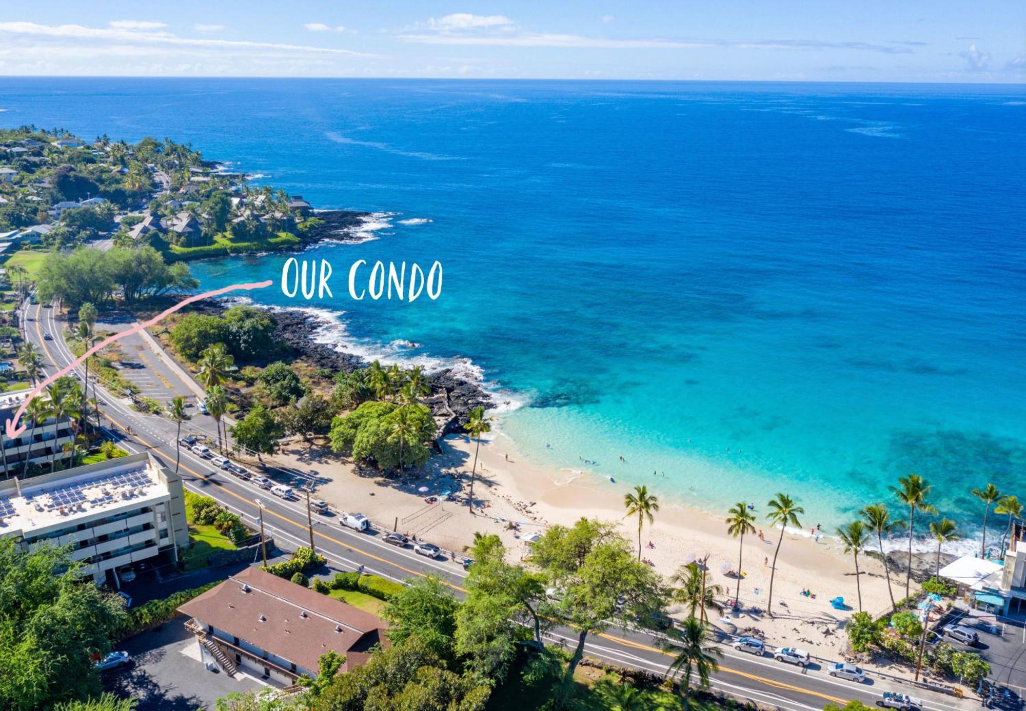 Magic Sands Beach View, 2B2B, Ac, Pool, Sleeps 6 Kailua-Kona Esterno foto